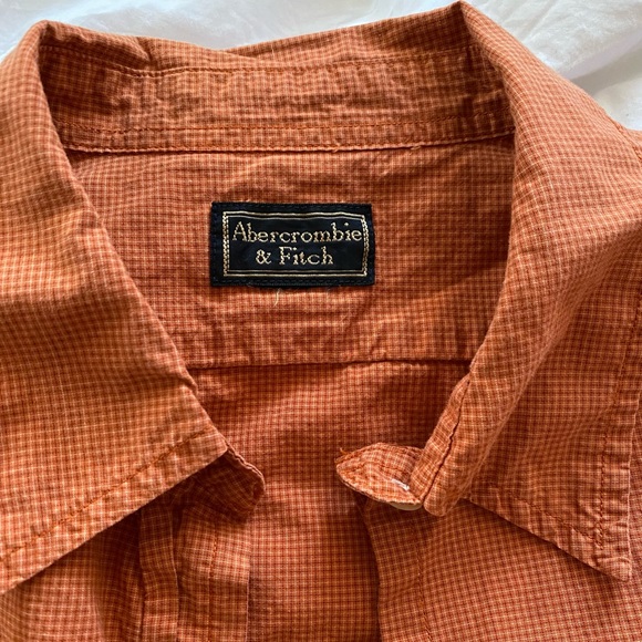 Abercrombie & Fitch vintage cropped button up - Picture 1 of 4